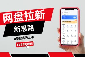 (11784期)一天赚5000的秘密,网盘推广零基础操作,私域赚钱法,0基础当天上手