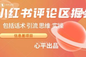 小红书评论区掘金日入 200+【信息差项目】