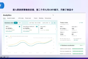 苗苗老师·2025马来西亚TikTok小店起店实战秘籍