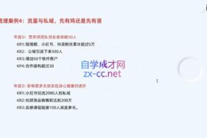 嘴嘴·OKR自律工作法+如何运营好读书会+私域IP变现高手课