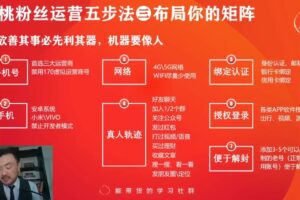 红桃客：带货达人返利训练营，价值688元