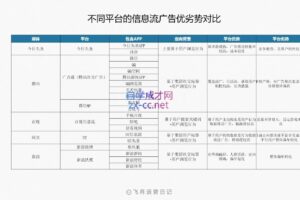 飞月老师·信息流推广课程