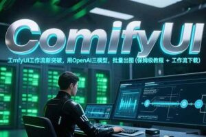(15191期)ComfyUI工作流新突破,用OpenAI三模型,批量出图(保姆级教程+工作流下载)