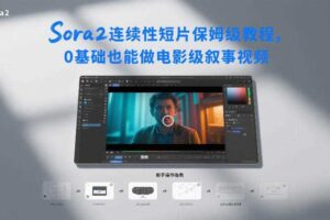 Sora2连续性短片保姆级教程，0基础也能做电影级叙事视频